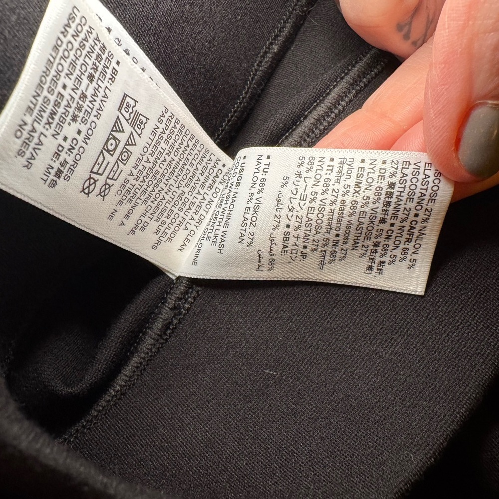 Anthropologie Daily Practice Classic Black Leggings - Picture 6 of 9